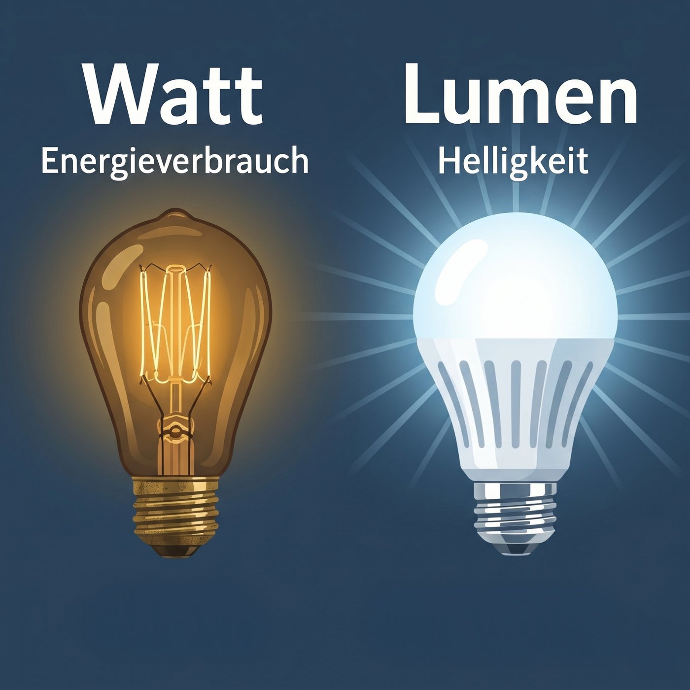 Lumen in Watt umrechnen: So finden Sie die richtige LED-Lampe
