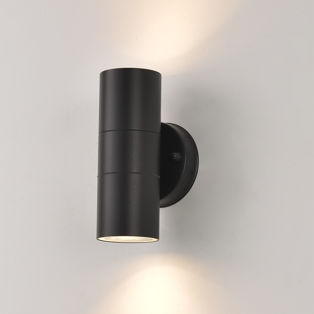 Wandleuchte Shane GU10 2-flammig IP44 – Up & Down, innen & außen