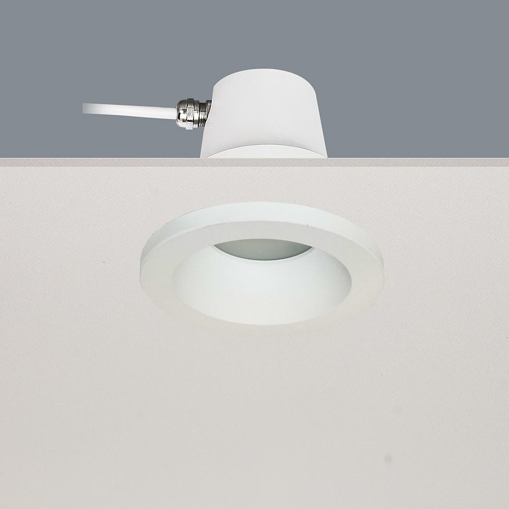 Einbauspot BADOS rund | GU10 IP65 | Bad & außen | Aluminium