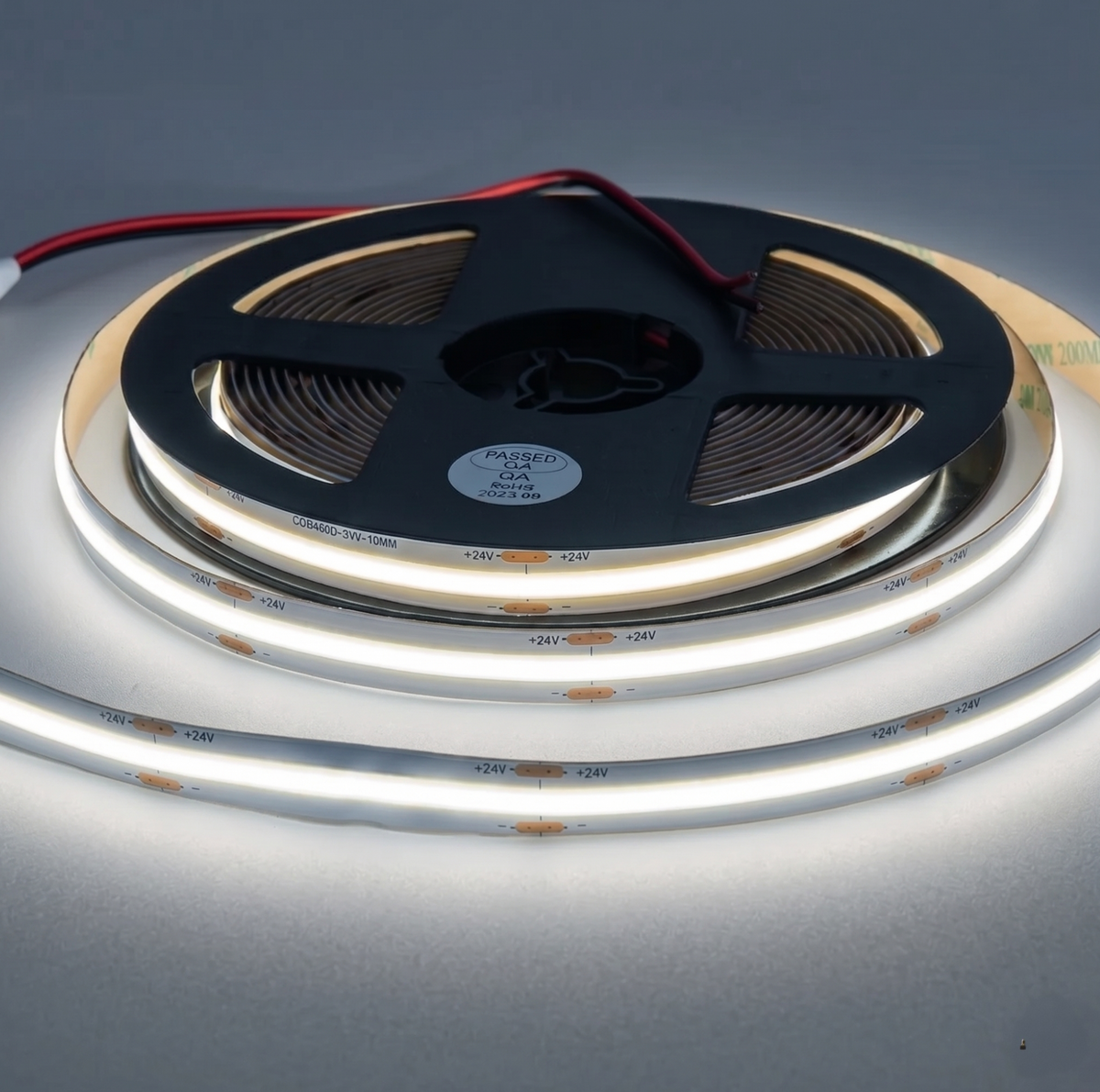 LED Streifen 24V COB 11W/m 4000K IP20 – 5m Rolle, 480 LED/m, 8mm, CRI>90