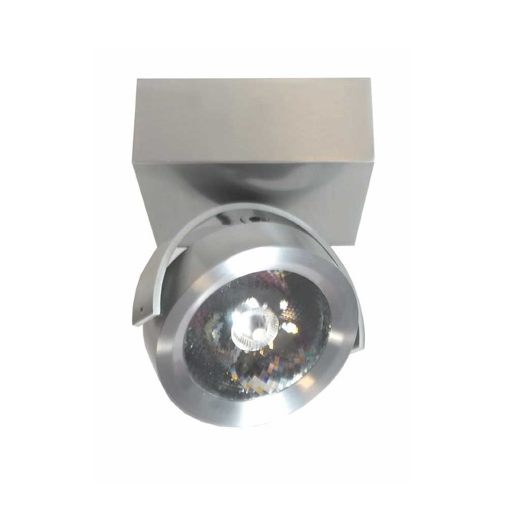 Aufbauspot Dutchess LED 1-flammig eckig – 2700K, dimmbar