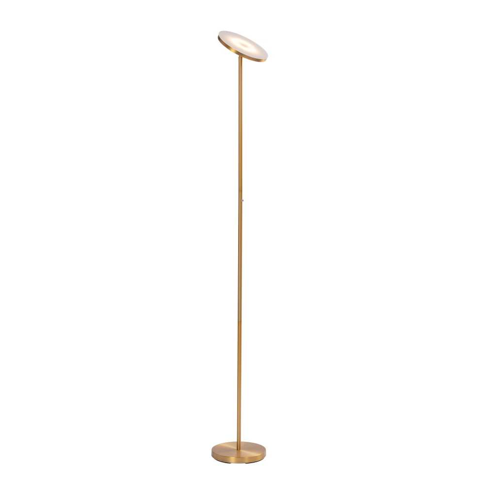 Deckenfluter Novara LED – 2700K, dimmbar, Bronze