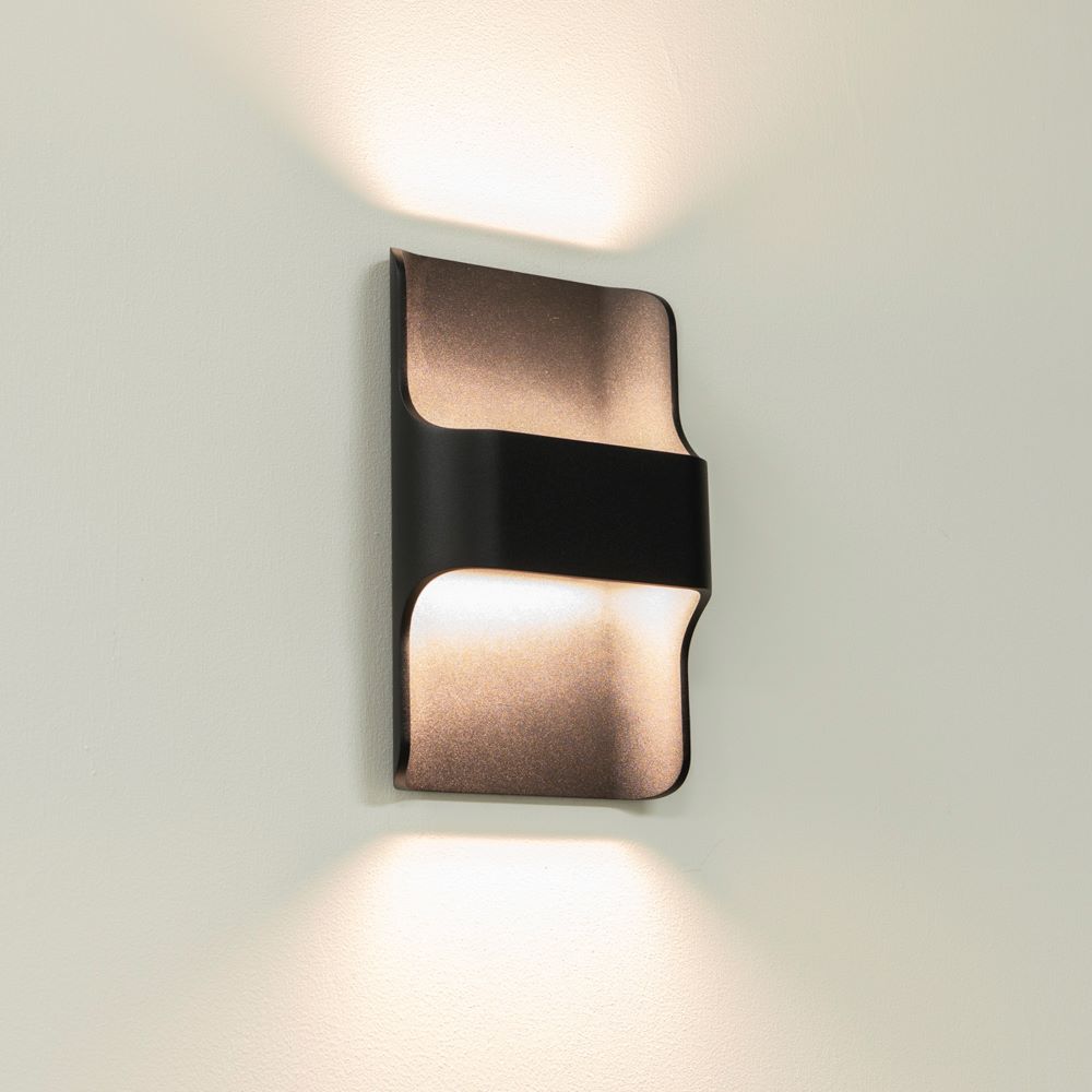 Wandleuchte Dallas LED IP65 – Up & Down, 2700K, dimmbar, innen & außen