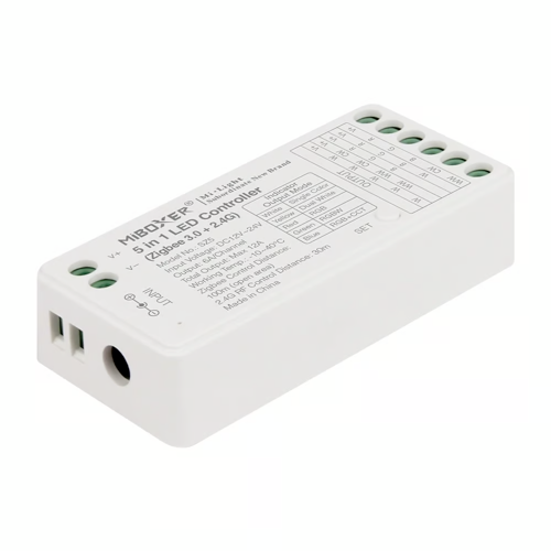 Zigbee LED-Controller 5-in-1 – Einfarbig/CCT/RGB/RGBW/RGBCCT
