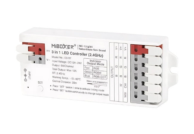 2,4-GHz-LED-Controller (RGB · RGBW · RGBCCT)