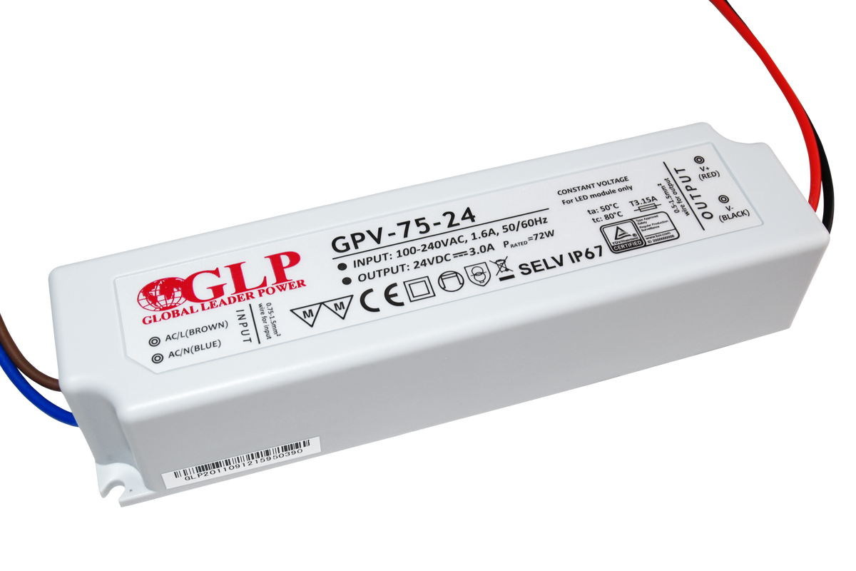 LED Netzteil 24V 100W 4,2A – IP67 wasserdicht