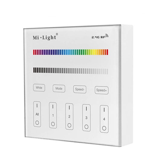 LED-Wandpanel B3 – 4 Zonen, RGB/RGBW/RGBWW