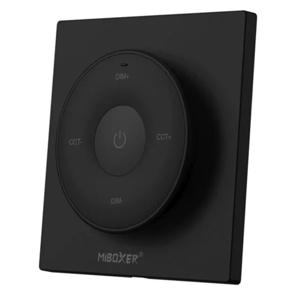 Wanddimmer K2 – Einfarbig/Dual-Weiß (Schwarz)