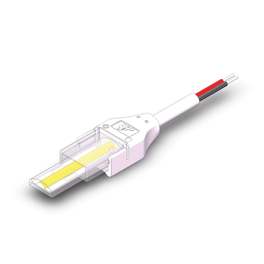 LED-Streifen Schnellverbinder IP67 wasserdicht 10×4 mm – Streifen-zu-Kabel, lötfrei