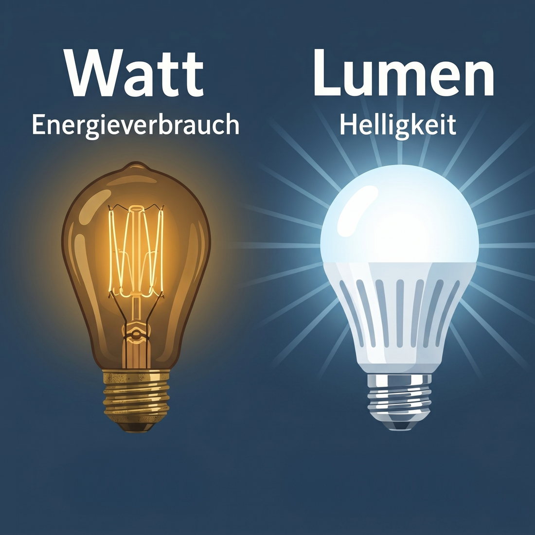 Lumen in Watt umrechnen: So finden Sie die richtige LED-Lampe