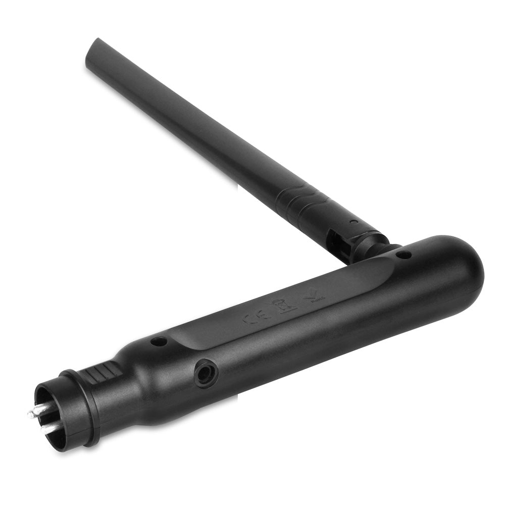 MiBoxer FUTD01 DMX512-Funksender – Schrägansicht mit XLR-Stecker