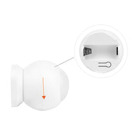 MiBoxer PIR1-ZB Zigbee-Bewegungsmelder – Batteriefach an der Unterseite