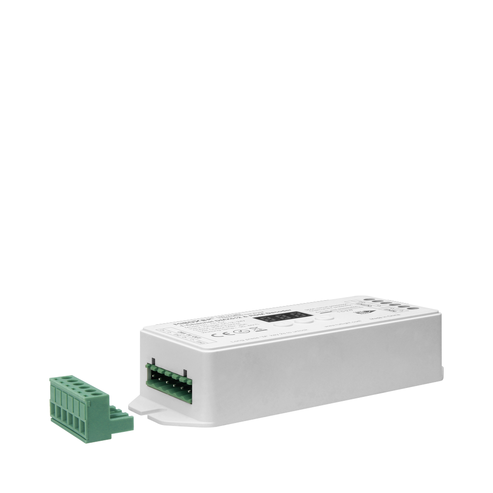 MiBoxer D1-CX – Anschlussseite mit Klemme