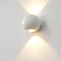 Wandleuchte Denver LED IP54 – Up & Down, Ø10 cm, 2700K, dimmbar, innen & außen 3