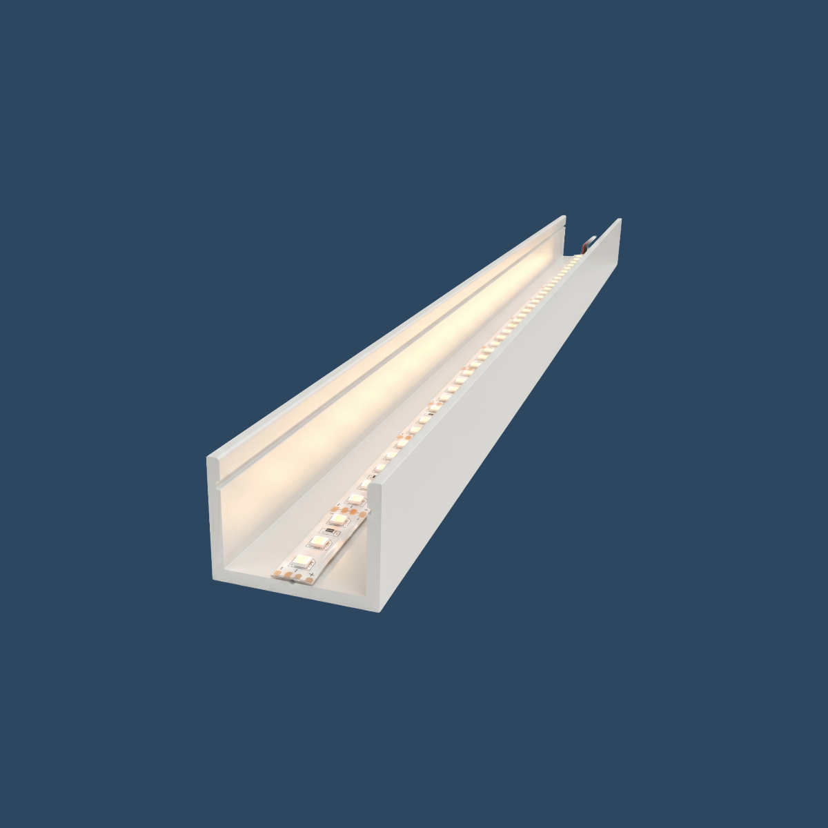LED Aufbauprofil "Barcelona" | Ultraslim | für Streifen bis 8mm