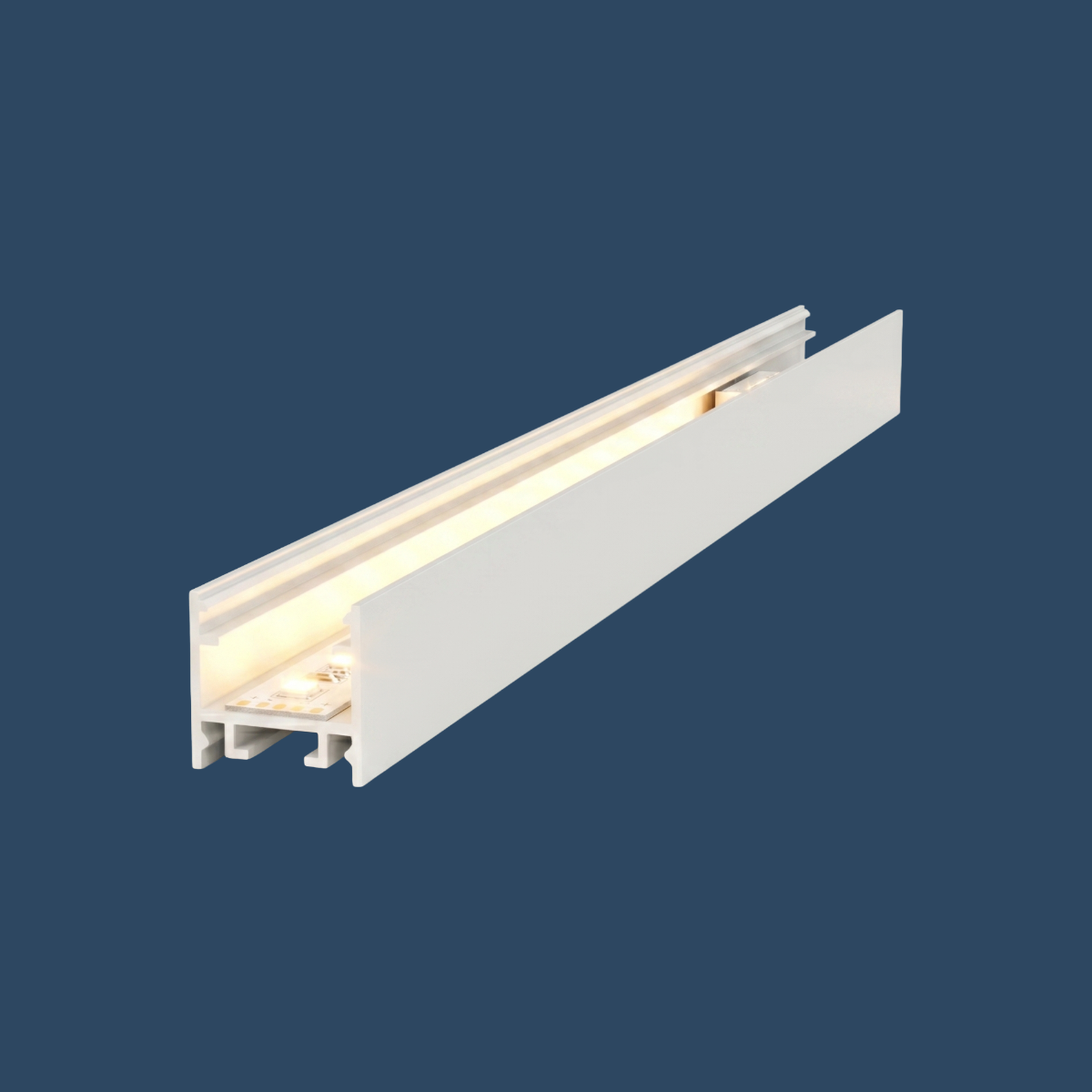 LED Aufbauprofil "Milan" | Narrow & Slim | für Streifen bis 13mm