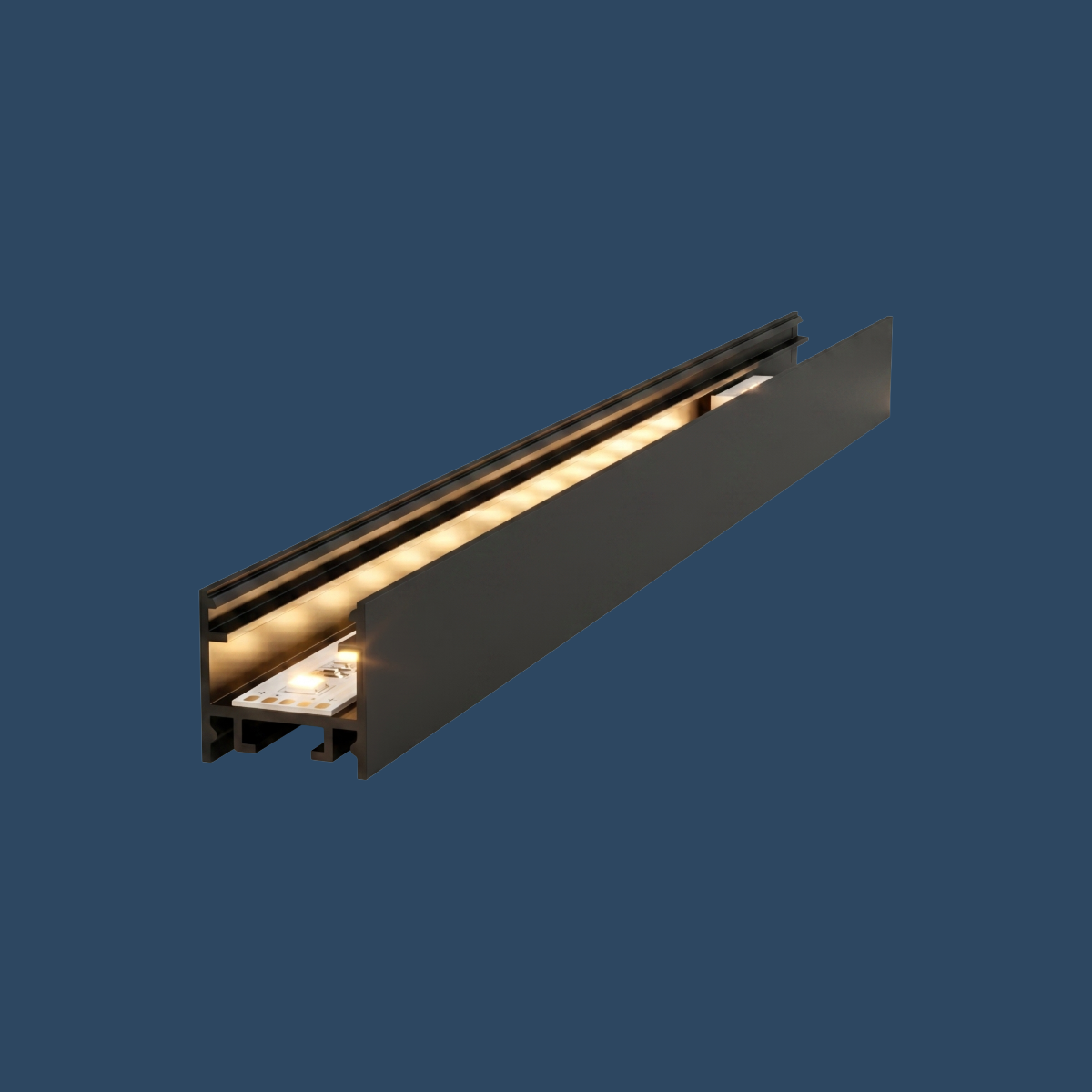 LED Aufbauprofil "Milan" | Narrow & Slim | für Streifen bis 13mm