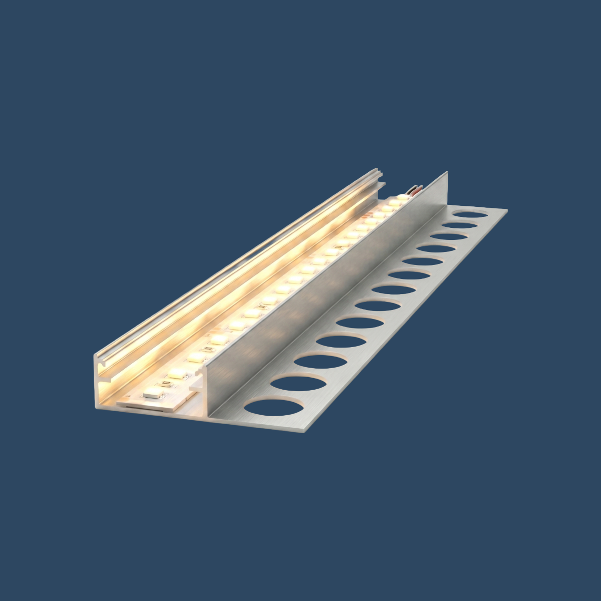 LED Fliesenprofil "Catania" | Direct & Narrow | für Streifen bis 16mm