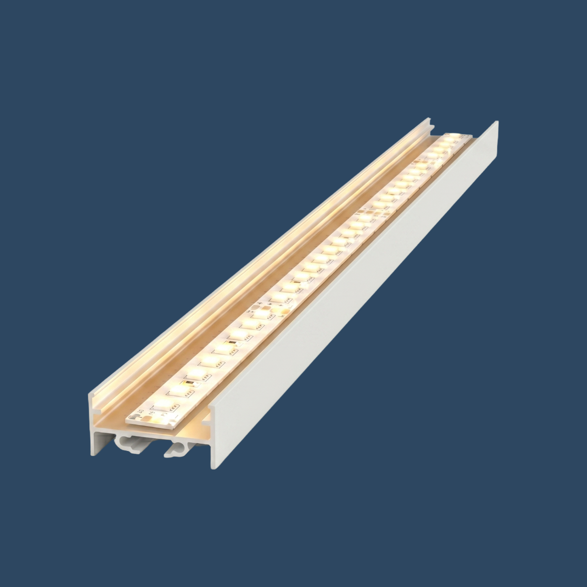 LED Aufbauprofil "Tokio" | Ultraflat & Wide | für Streifen bis 24mm