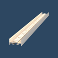 LED Aufbauprofil "Tokio" | Ultraflat & Wide | für Streifen bis 24mm