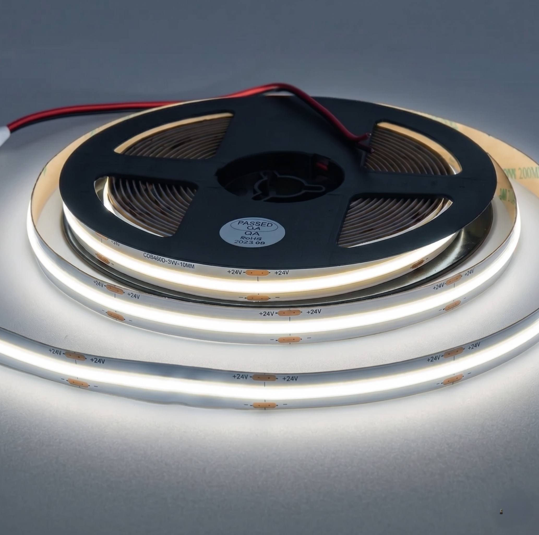 LED Streifen 24V COB 11W/m 4000K IP20 – 5m Rolle, 480 LED/m, 8mm, CRI>90