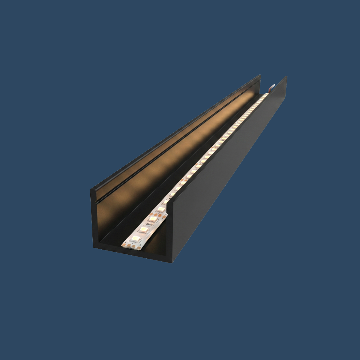 LED Aufbauprofil "Barcelona" | Ultraslim | für Streifen bis 8mm