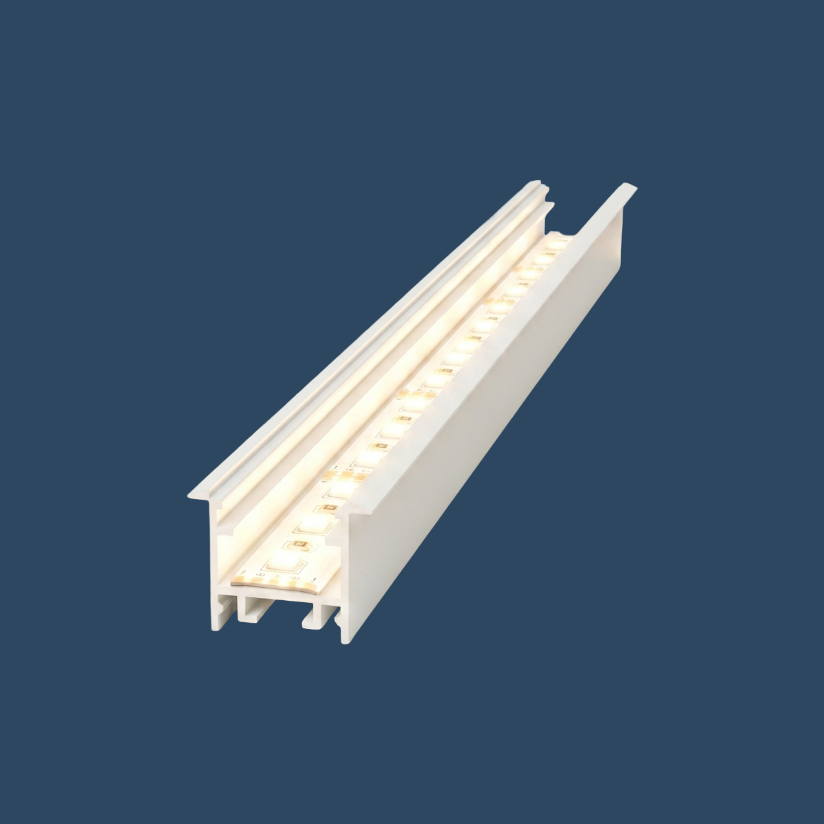 LED Einbauprofil "Florenz" | Narrow & Wings | für Streifen bis 13mm