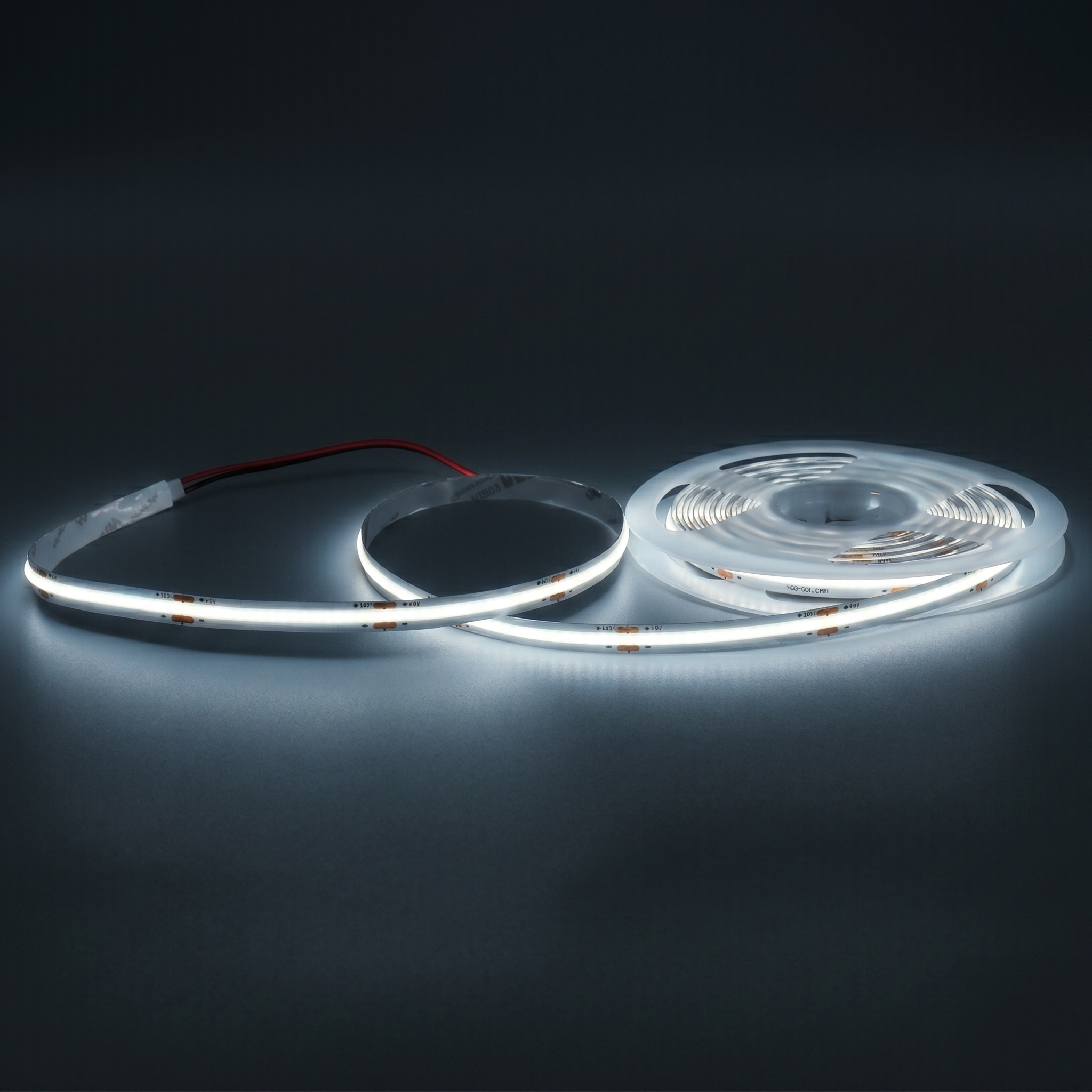 LED Streifen 24V COB 10W/m 6300K IP20 – 5m Rolle, 8mm, CRI>90