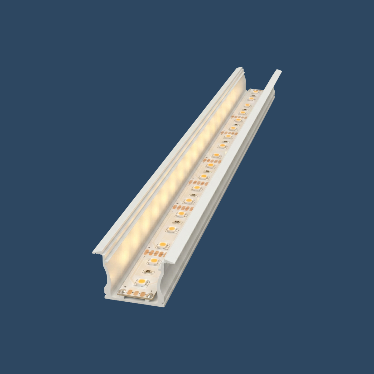 LED Einbauprofil "Innsbruck" | Narrow & Wings | für Streifen bis 12mm
