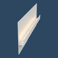 LED Trockenbauprofil "Helsinki" | Wallwasher | für Streifen bis 11mm