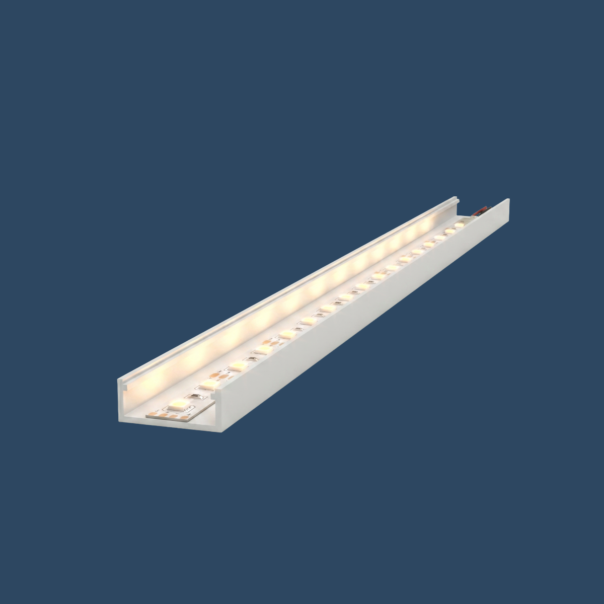 LED Aufbauprofil "Berlin" | Ultraslim | für Streifen bis 13mm