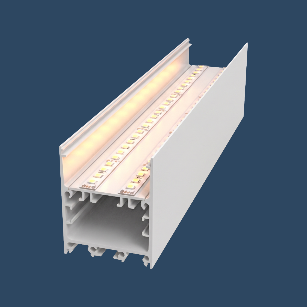 LED Leuchtenprofil "Singapur" | XXL Extrawide | für Streifen bis 32mm