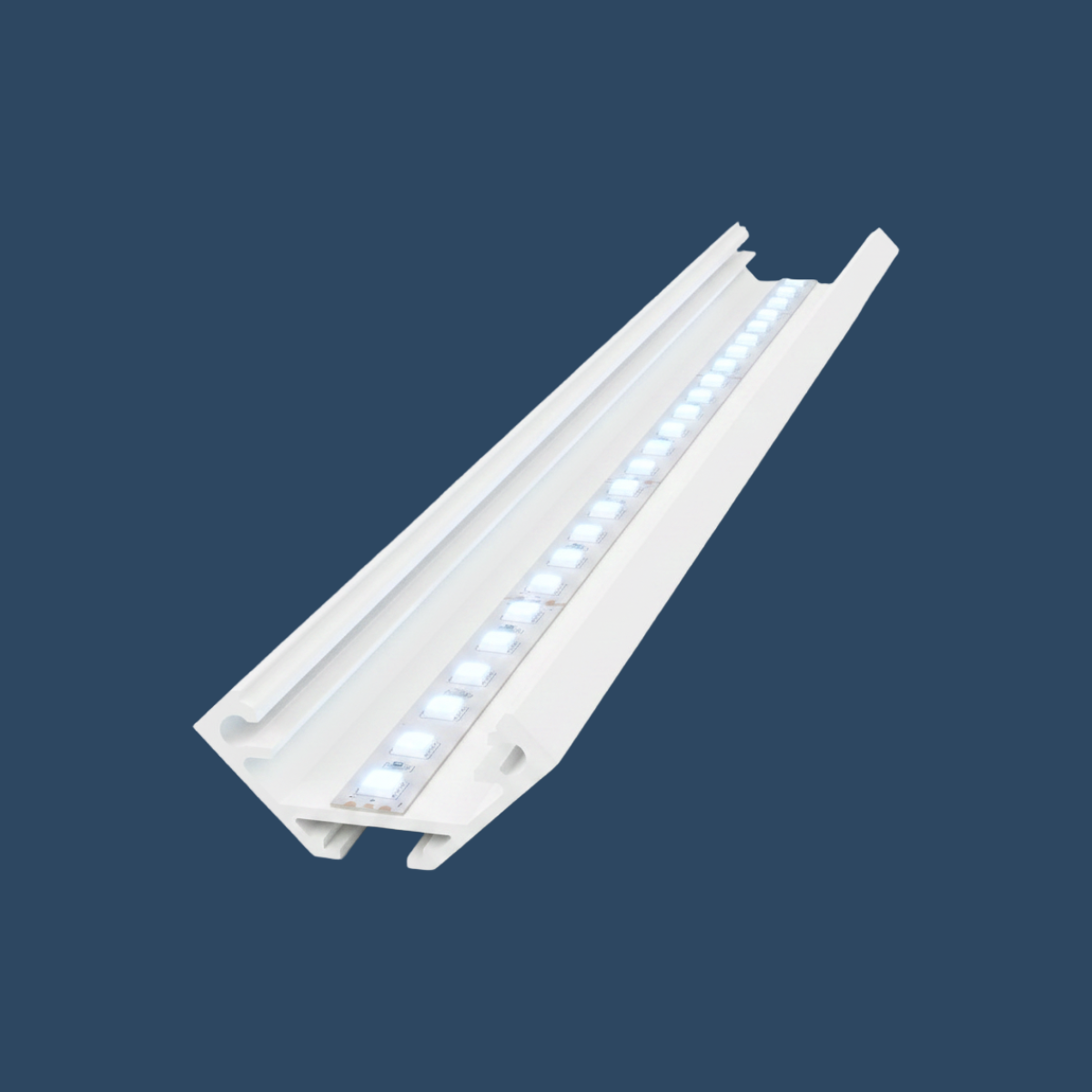 LED Eckprofil "Zürich" | Kabelkanal-Integration | für Streifen bis 14mm