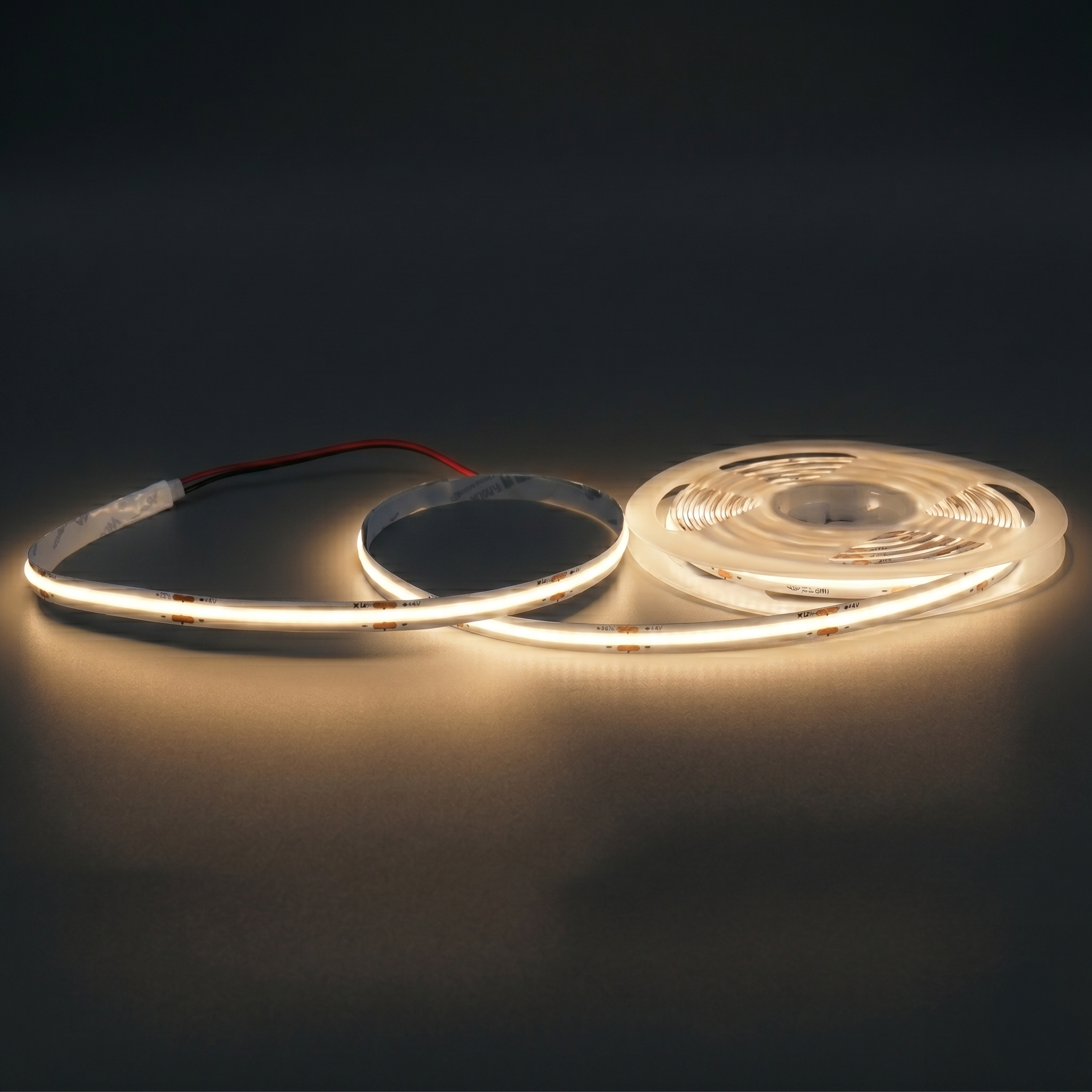 LED Streifen 24V COB 10W/m 3000K IP20 – 5m Rolle, 8mm, CRI>90
