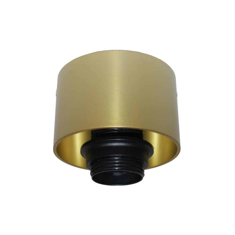 Deckenbaldachin Rosario Ø9,5 cm Mattgold