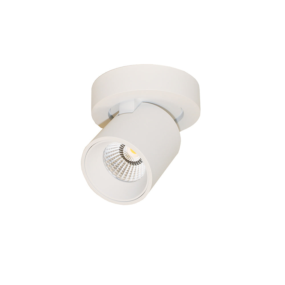Aufbauspot Laguna LED 1-flammig rund – 2700K, dimmbar