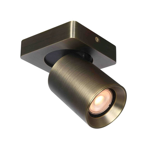 Aufbauspot Megano 1-flammig in Antikbronze