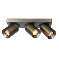 Aufbauspot Megano GU10 3-flammig – dimmbar 1