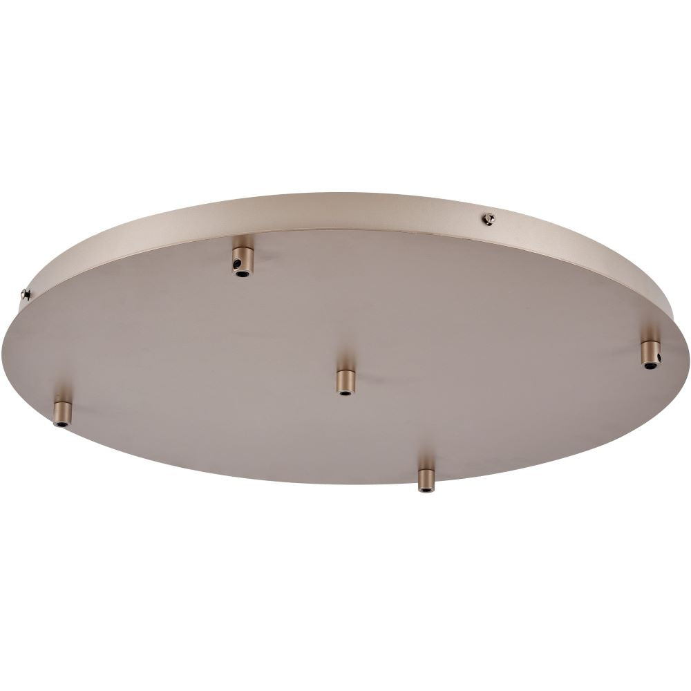 Mehrfach-Baldachin Plate in Ø 50 cm (5 Pendel)