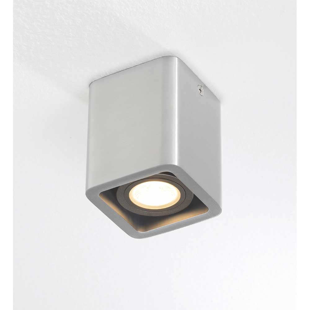 Aufbauspot Bronx1 GU10 1-flammig – dimmbar