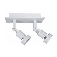 Aufbauspot Tech GU10 2-flammig Balken – dimmbar 2