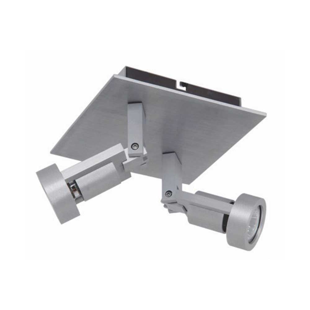 Aufbauspot Tech GU10 2-flammig – dimmbar