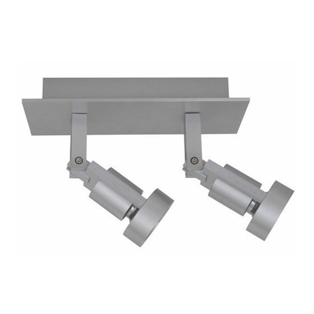 Aufbauspot Tech GU10 2-flammig Balken – dimmbar