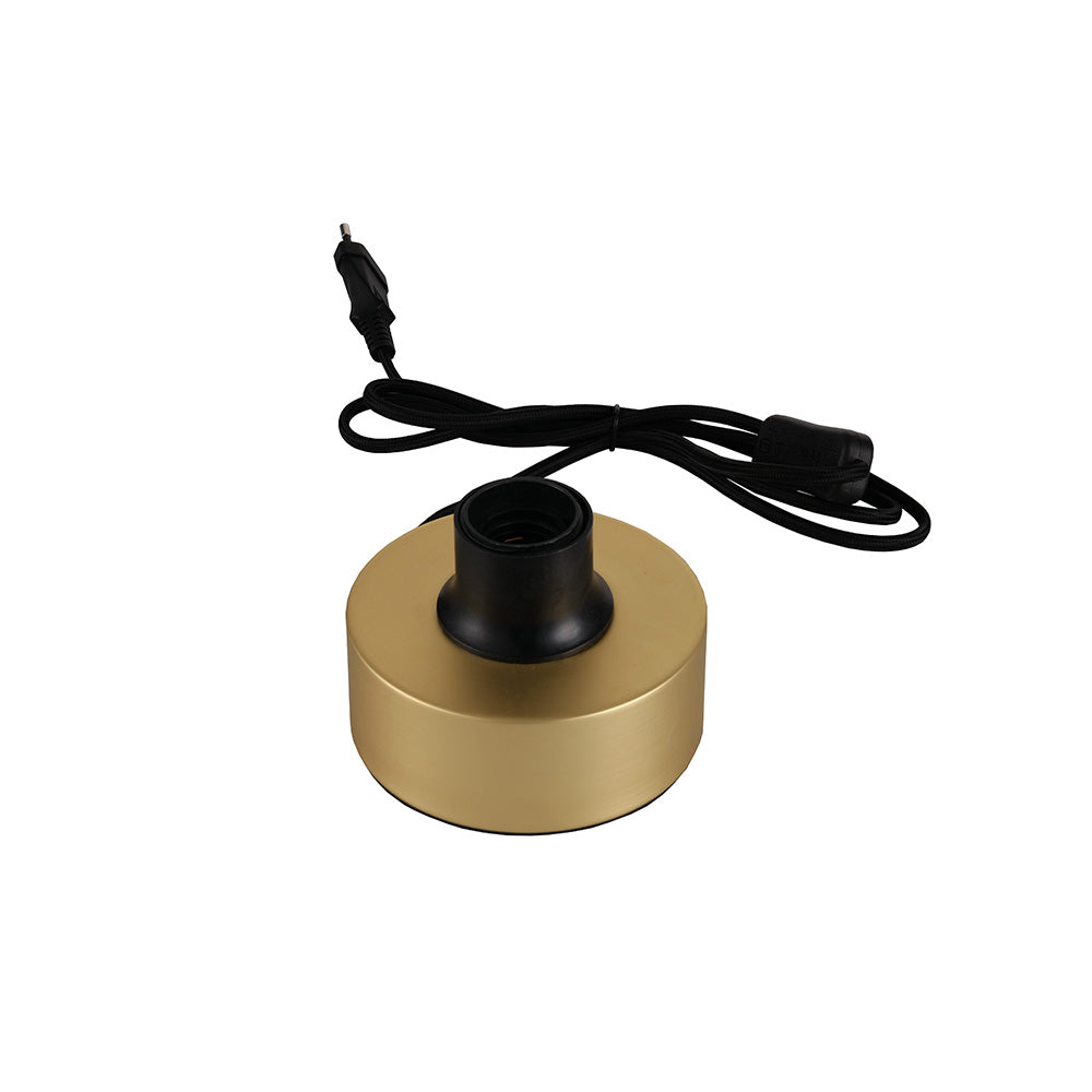 Tischleuchte Round E27 Mattgold