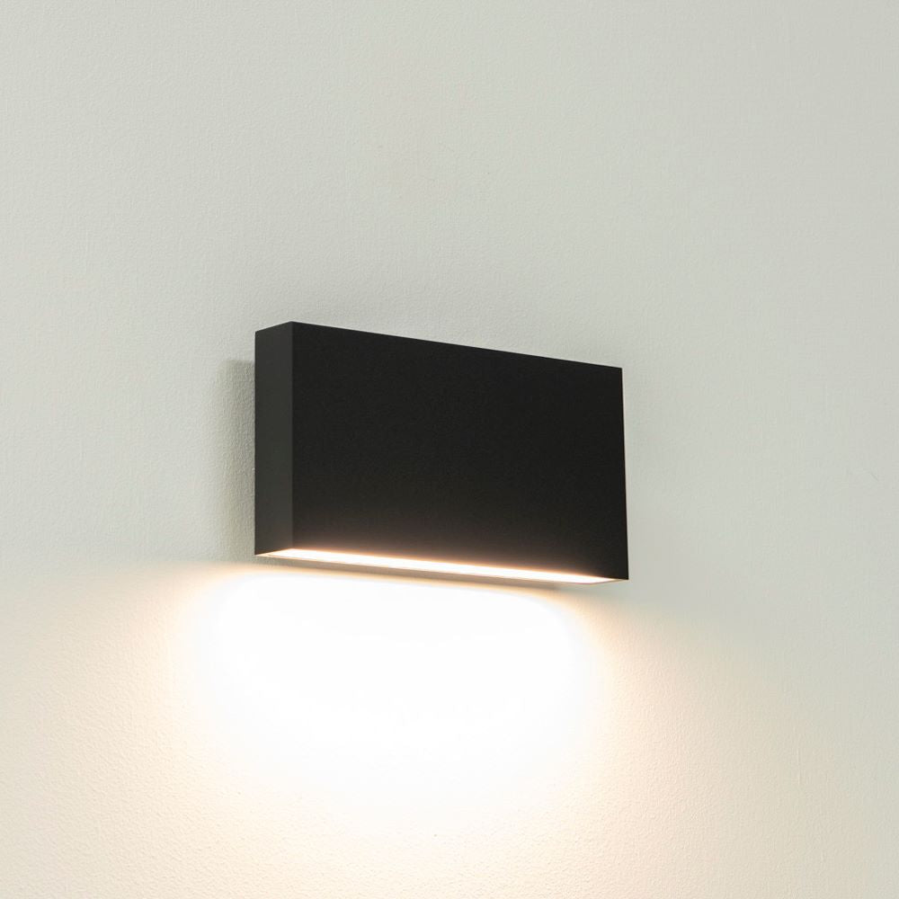 Wandleuchte Box1 LED Schwarz