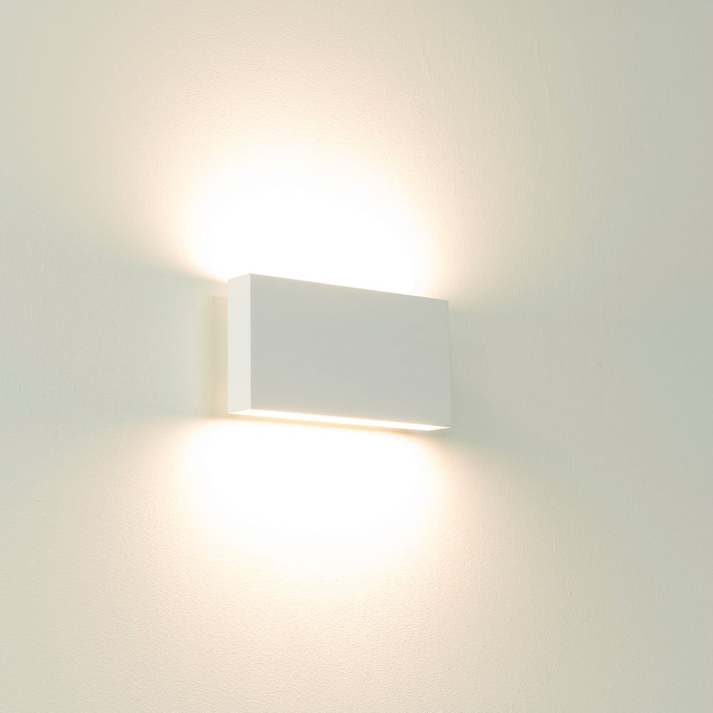 Wandleuchte Box2 LED Weiß