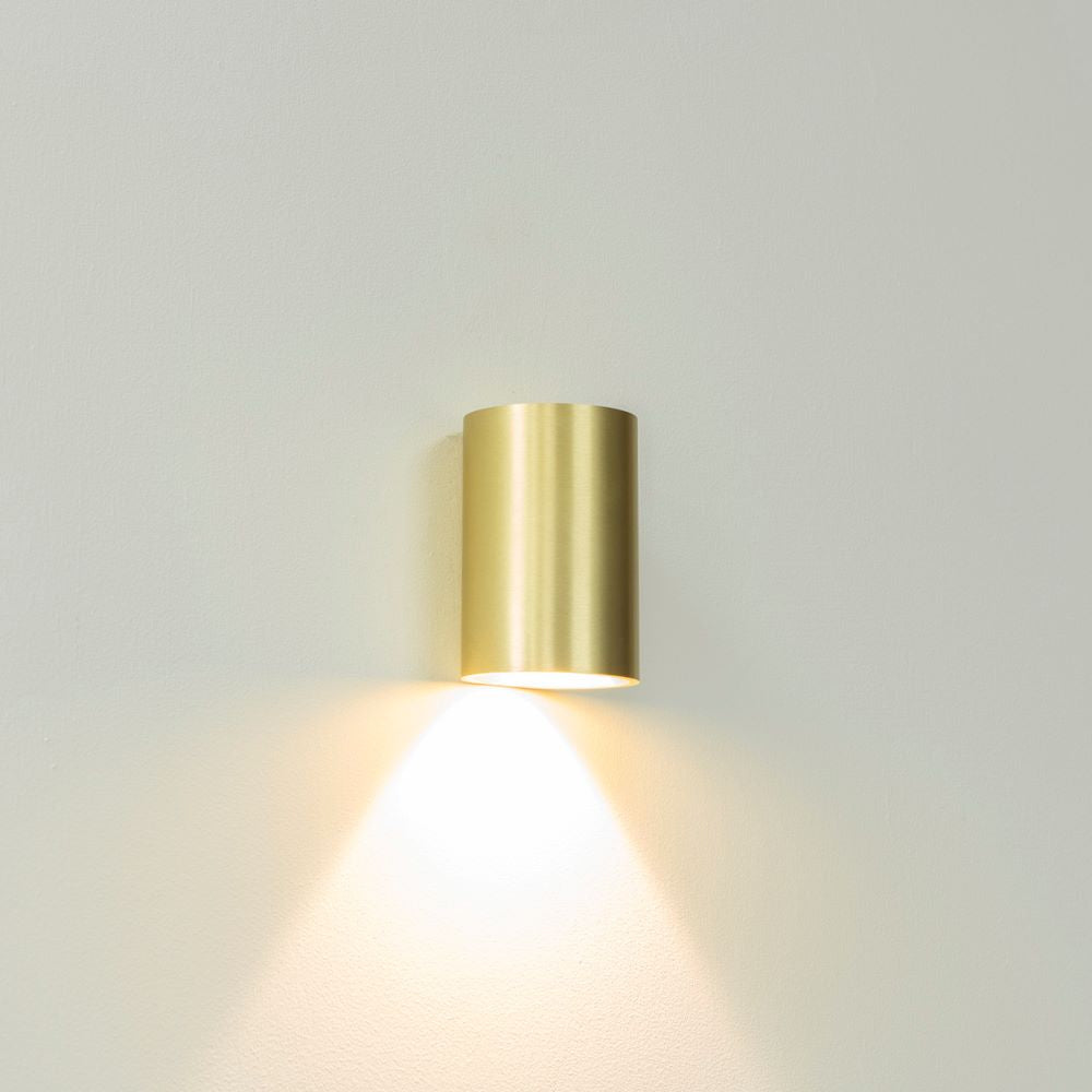 Wandleuchte Brody1 LED Gold gebürstet