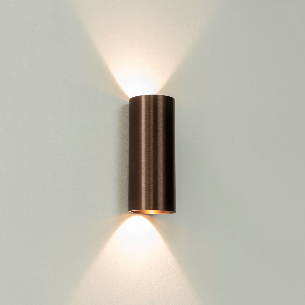 Wandleuchte Brody2 LED Bronze gebürstet
