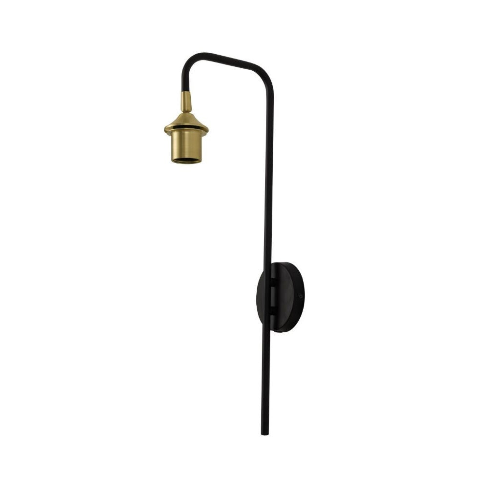 Wandleuchte Dajano Schwarz/Gold
