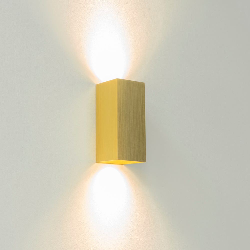 Wandleuchte Dante2 GU10 Mattgold